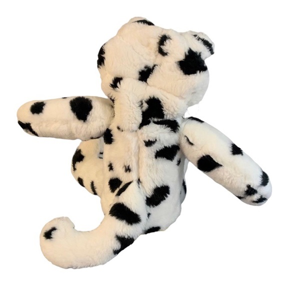 22” VINTAGE OHIO 3133 SHERAM Hand PUPPET STUFFED ANIMAL PLUSH Black White Cat - Picture 2 of 4